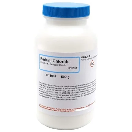 barium chloride dehydrate bacl₂.2h20 ar 500g