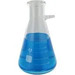 filter flasks, 1000 ml, complete with rubber sleeve no. 5