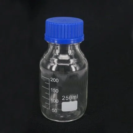 reagent bottle, 250 ml, blue screw cap