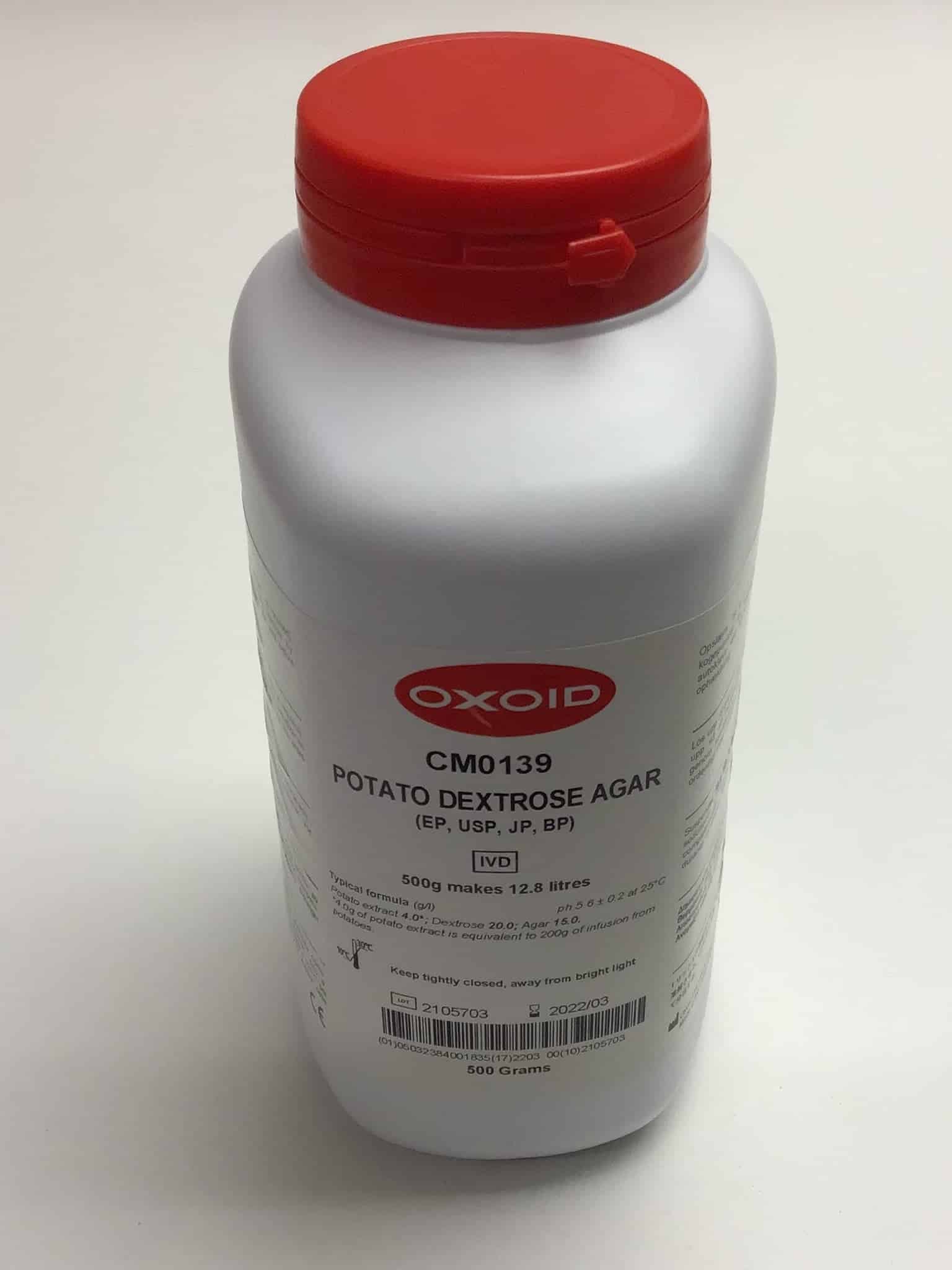 potato dextrose agar (pda) 500g potato dextrose agar (pda) 500g
