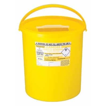 sharps container disposal 10l