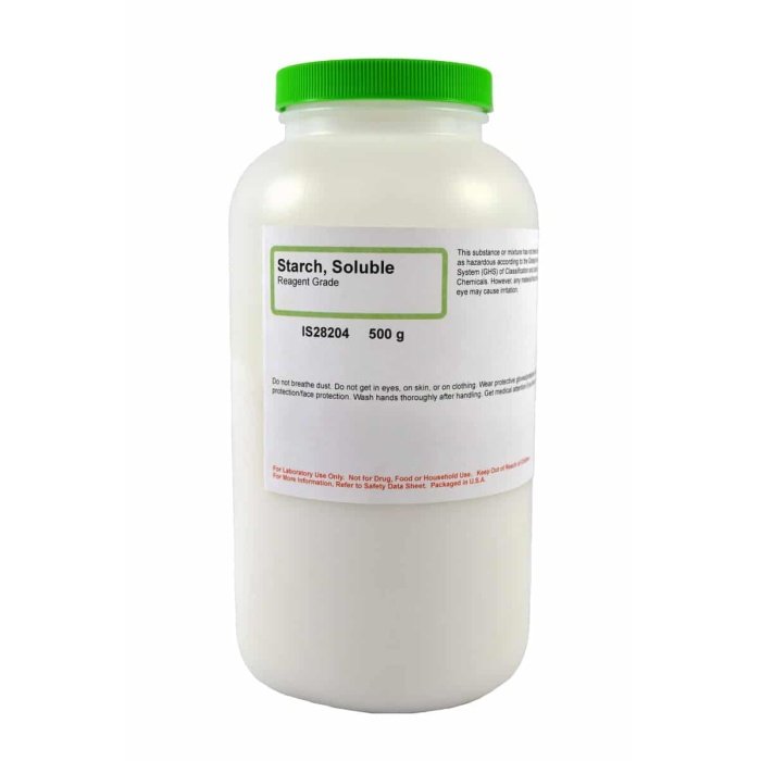 starch soluble ar 500g