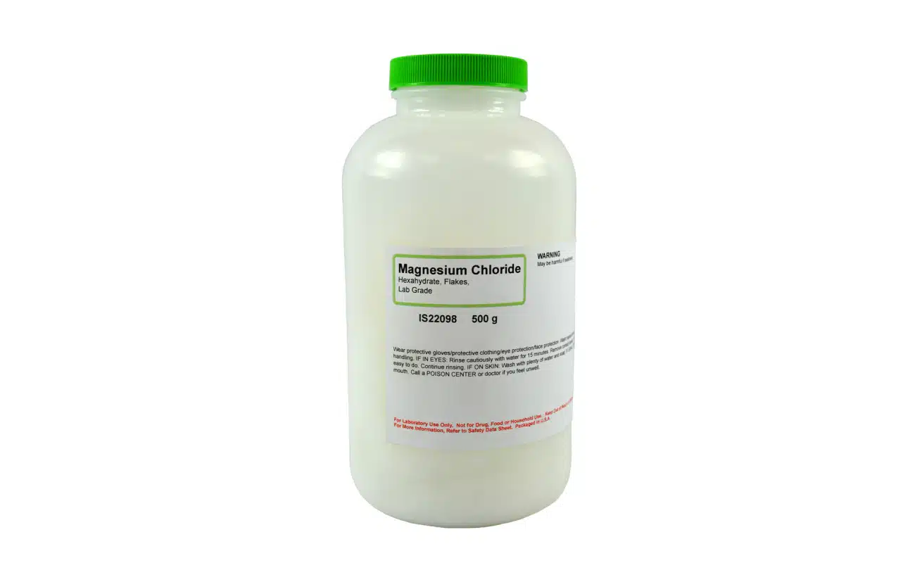 magnesium chloride hexahydrate ( flakes) 500g ar