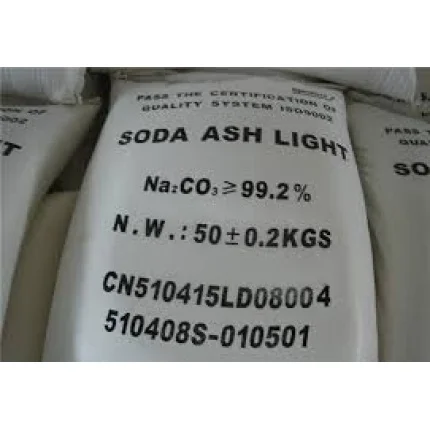 soda ash, dense