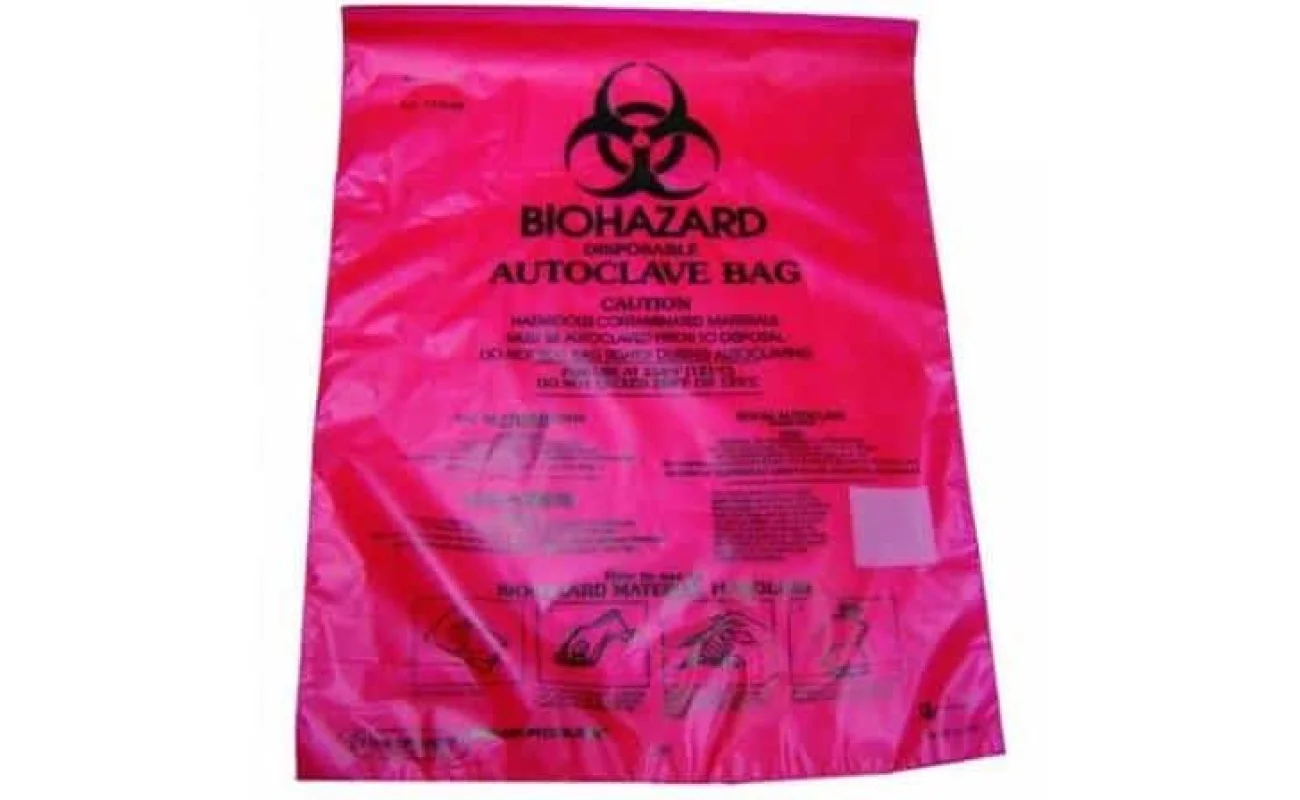 autoclavable bags 310 x 360mm, clear,  pack of 200