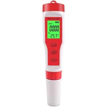 ph meter, digital 4 in 1