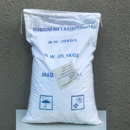 sodium metabisulphite (25kg)