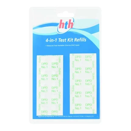 hth dpd test kit refils