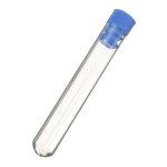 test tube, glass, with cap 24mm x150mm