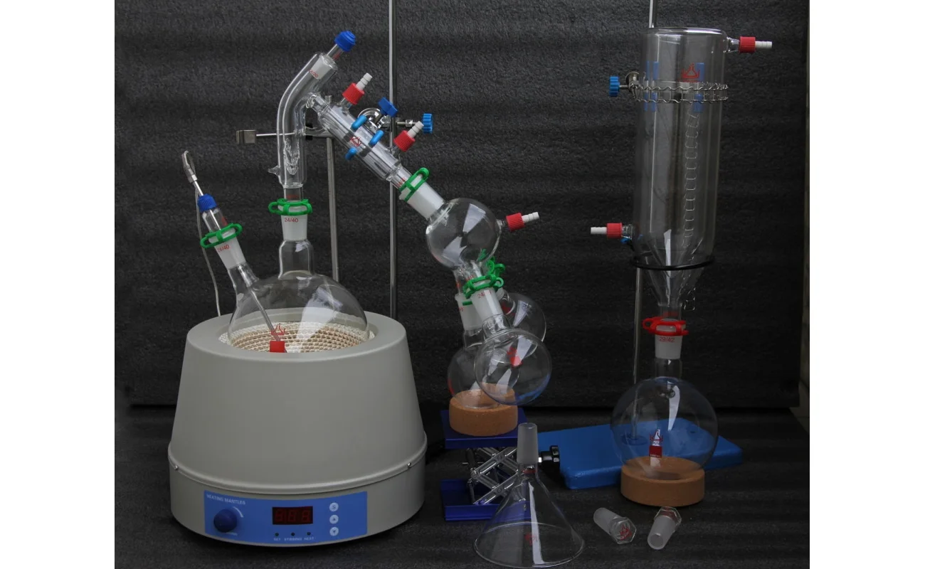 lab short path distillation kit,  2l