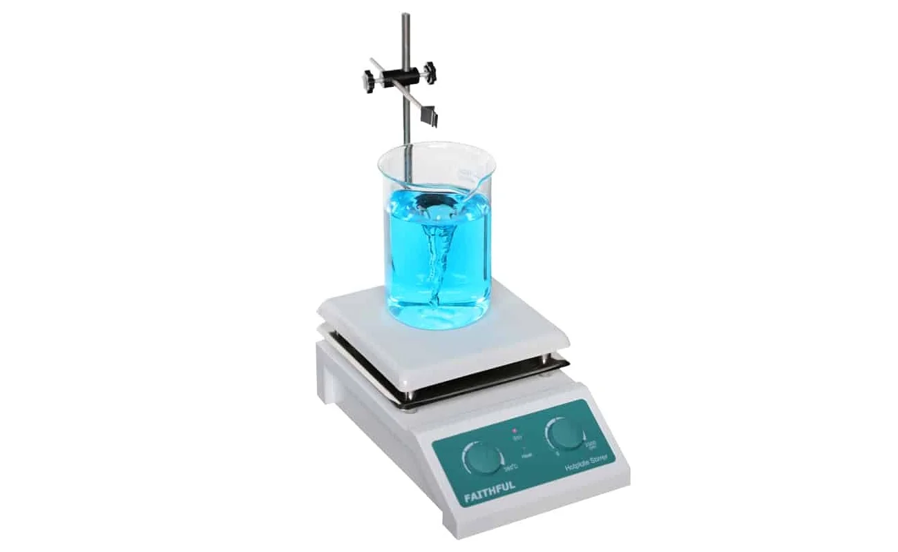 magnetic stirrer with hot plate, ceramic 190mm