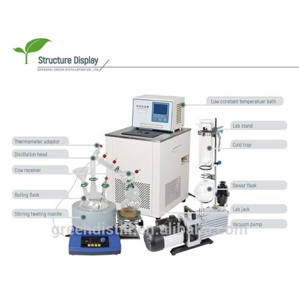 short path cbd oil distill kit for labs, 2l