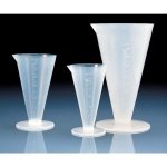 conical measures,poly-propylene 500ml