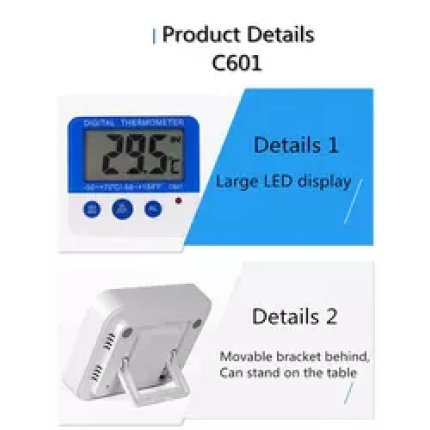 fridge/freezer thermometer -50*c  to +70*c