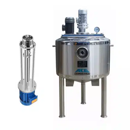 homogenizer/mixer/emulsifier: 500l